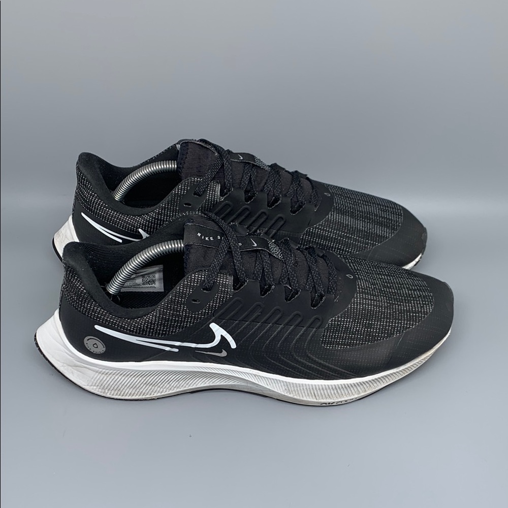 Nike Air Zoom Pegasus 38 Shield Black Running Shoes DC4073-001 Men’s Sz 11.5